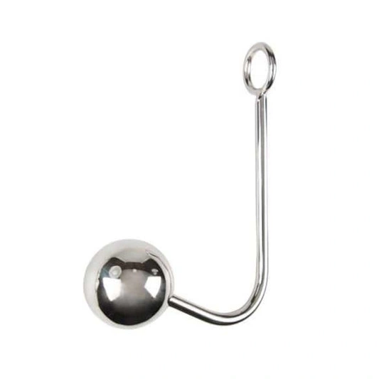 5299 BDSM Anal Hook AllNight Steel 0929